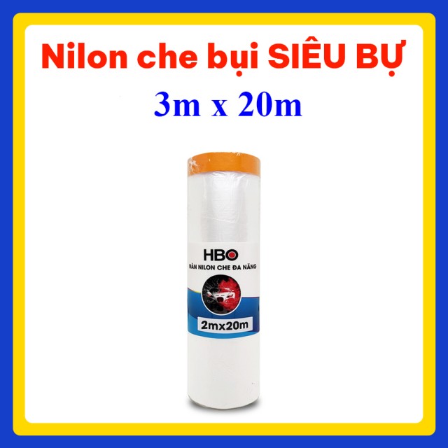 Màng nilon che bụi khổ lớn 3mx20m, tấm nilon che phủ ngăn bụi cho tủ, giường, kệ bếp có băng keo dính 1 đầu tiện lợi Màng nilon che bụi khổ lớn 3mx20m, tấm nilon che phủ ngăn bụi cho tủ, giường, kệ bếp có băng keo dính 1 đầu tiện lợi